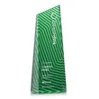 Hallandale Award - Green | https://www.bestnamebadges.com
