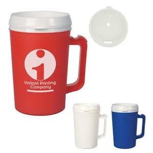 34 Oz. Thermo Insulated Mug | https://www.bestnamebadges.com