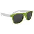 Colorblock Malibu Sunglasses | https://www.bestnamebadges.com