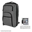 Heathered RFID Laptop Backpack & Briefcase | https://www.bestnamebadges.com