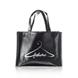 Kendra Metallic Laminated Shopping Bag | https://www.bestnamebadges.com