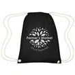 Cooper Cotton Drawstring Bag | https://www.bestnamebadges.com