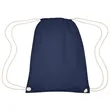 Cooper Cotton Drawstring Bag | https://www.bestnamebadges.com