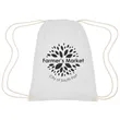 Cooper Cotton Drawstring Bag | https://www.bestnamebadges.com