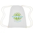 Cooper Cotton Drawstring Bag | https://www.bestnamebadges.com