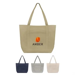 Ripley Recycled Cotton Starboard Tote | https://www.bestnamebadges.com