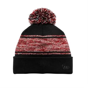 New Era Knit Chilled Pom Beanie