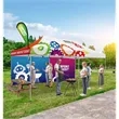 20' Premium Tent Kit (Full-Bleed Dye Sublimation) | https://www.bestnamebadges.com