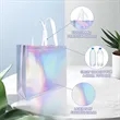 Waterproof Reusable Iridescent Gift Tote Bags | https://www.bestnamebadges.com