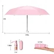 Mini Portable Umbrella with Case | https://www.bestnamebadges.com