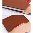 A4  Leather Document Folder Portfolio Organizer | https://www.bestnamebadges.com