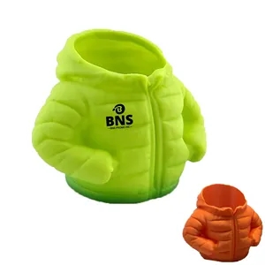 Down Jacket Inspired Pen Holder for Desk Organization