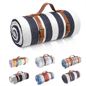 80"x 80" Waterproof and Foldable Beach Picnic Blanket