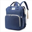 Diaper Backpack with Changing Station and Stroller Straps | https://www.bestnamebadges.com