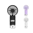 Portable Usb Charging Fan | https://www.bestnamebadges.com