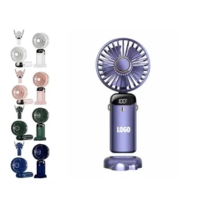 Portable Travel LED Handheld Fan