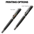 Titus® Wavy Pattern Luxury Signature Rollerball Pen Gift Box | https://www.bestnamebadges.com