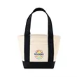 Petite Canvas Tote | https://www.bestnamebadges.com