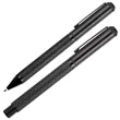 TiTUS® Gun Metal Ballpoint & Rollerball Duo Gift Box | https://www.bestnamebadges.com