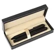 TiTUS® Gun Metal Ballpoint & Rollerball Duo Gift Box | https://www.bestnamebadges.com