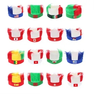 2026 FIFA World Cup   Hairy Headband Wig Hats