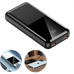 10,000 mAh Slim Fast Charging Power Bank
