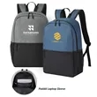 Graphite Astoria Backpack | https://www.bestnamebadges.com
