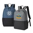 Graphite Astoria Backpack | https://www.bestnamebadges.com