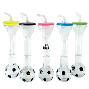2026 World Cup  Disposable Plastic Straw Cup with Dome Lid