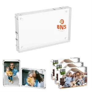 Acrylic Magnetic Picture Frame, Size Customizable