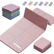 Foldable Non Slip Yoga Mat With Carry Design For Travel | https://www.bestnamebadges.com
