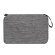 Water-Resistant Heathered Hanging Toiletry Organizer | https://www.bestnamebadges.com