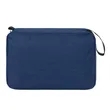 Water-Resistant Heathered Hanging Toiletry Organizer | https://www.bestnamebadges.com