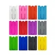 Silicone Card Holder For Mobile Phone Back | https://www.bestnamebadges.com