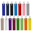 Double Sided Embroidered Keychain Key Tag | https://www.bestnamebadges.com