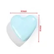 Heart Shape Folding Mirror Brush | https://www.bestnamebadges.com