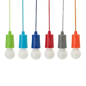 Portable LED Pull String Light for Camping Tent