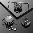 ASCOT Self-spooling USB charging cable for iPhone and Androi | https://www.bestnamebadges.com