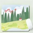 Custom Full Color Imprint Mouse Pad | https://www.bestnamebadges.com