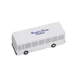Express Bus Shape Stress Ball | https://www.bestnamebadges.com