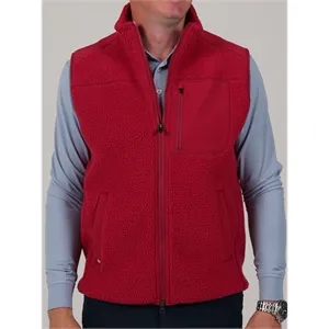 Donald Ross Jonas- Full Zip Sherpa Vest