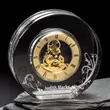 New York Clock - Gold | https://www.bestnamebadges.com
