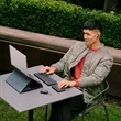 Logitech® Casa Pop-Up Desk | https://www.bestnamebadges.com