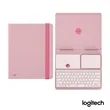Logitech® Casa Pop-Up Desk | https://www.bestnamebadges.com