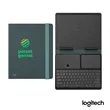 Logitech® Casa Pop-Up Desk | https://www.bestnamebadges.com