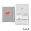Logitech® Casa Pop-Up Desk | https://www.bestnamebadges.com