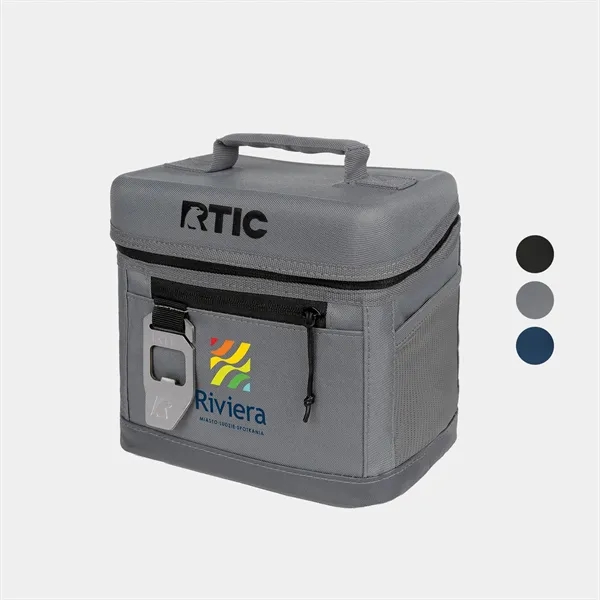 6-Can RTIC® Soft Pack Insulated Cooler Bag w/ Bottle Opener