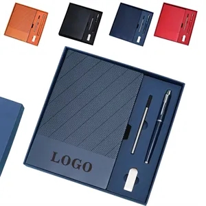 Business Office Softcover Notebook Gift Set