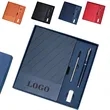 Business Office Softcover Notebook Gift Set | https://www.bestnamebadges.com