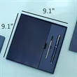 Business Office Softcover Notebook Gift Set | https://www.bestnamebadges.com